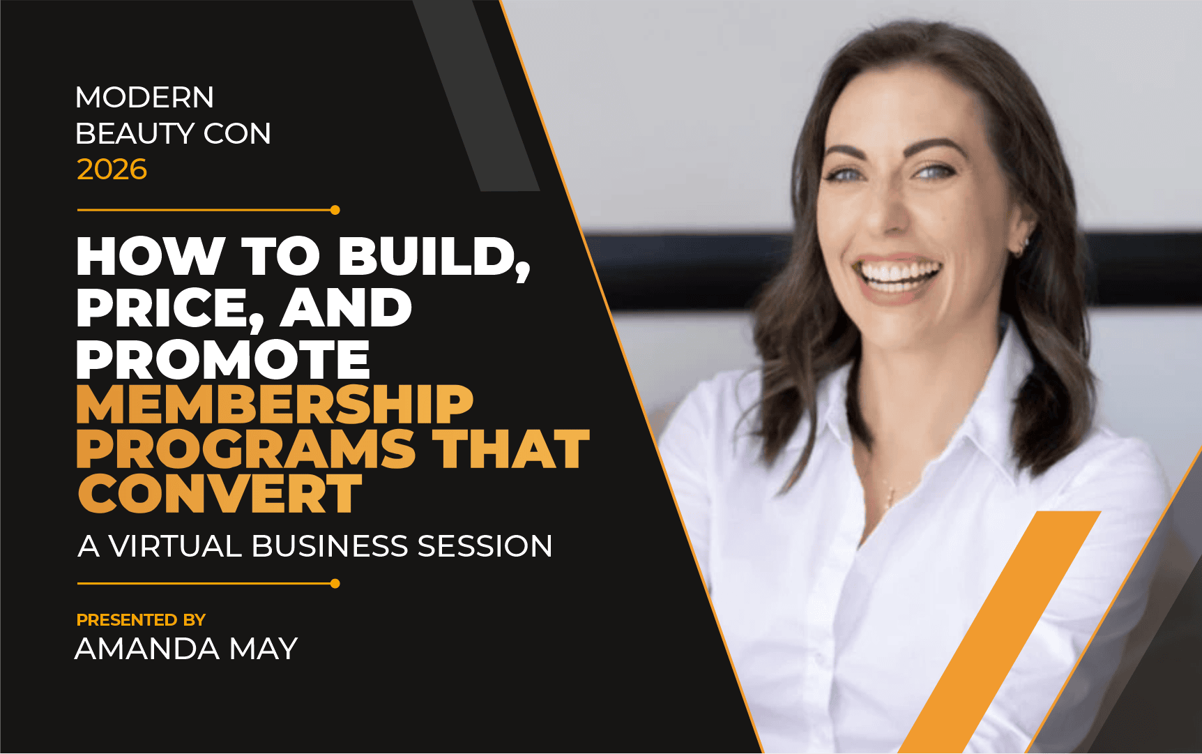 How to Build, Price, and Promote Membership Programs the Convert – A Virtual Business Session by Amanda May